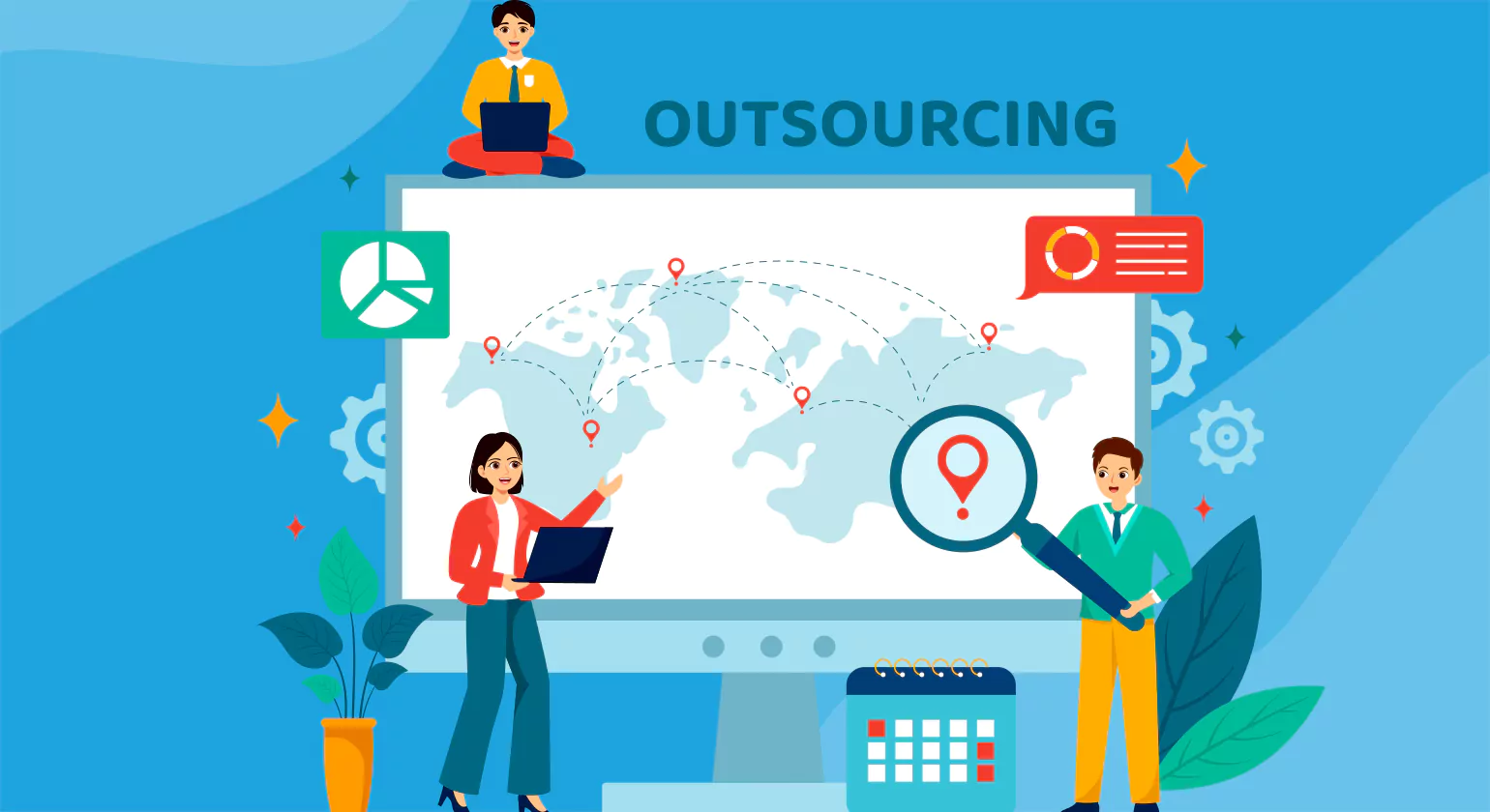 Outsourcing vs. Outstaffing Choosing the Right Model for Web Design