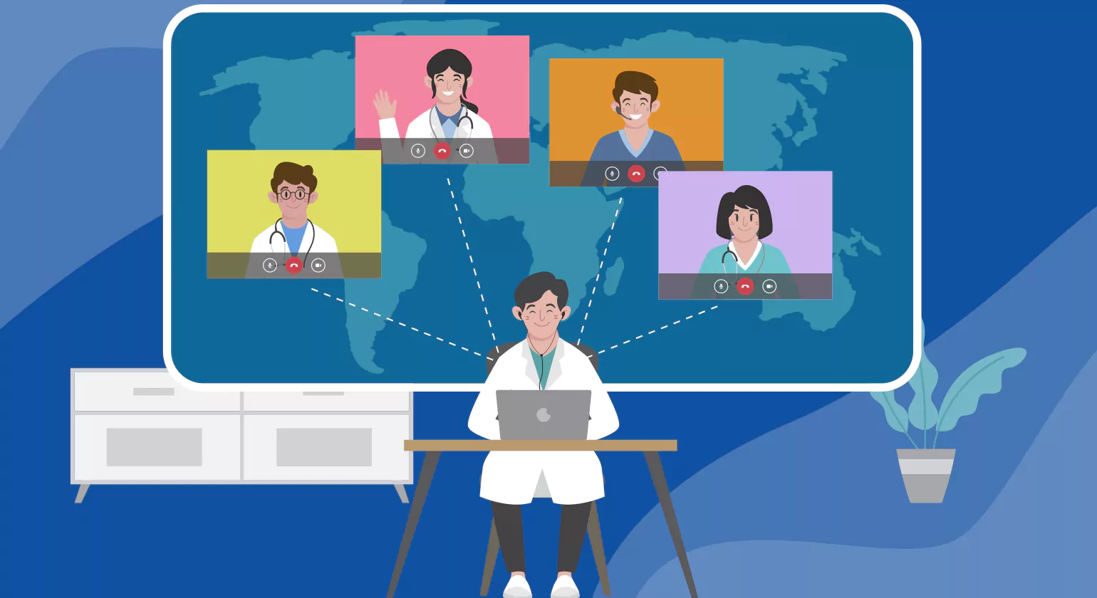 What is Virtual assistant for doctors