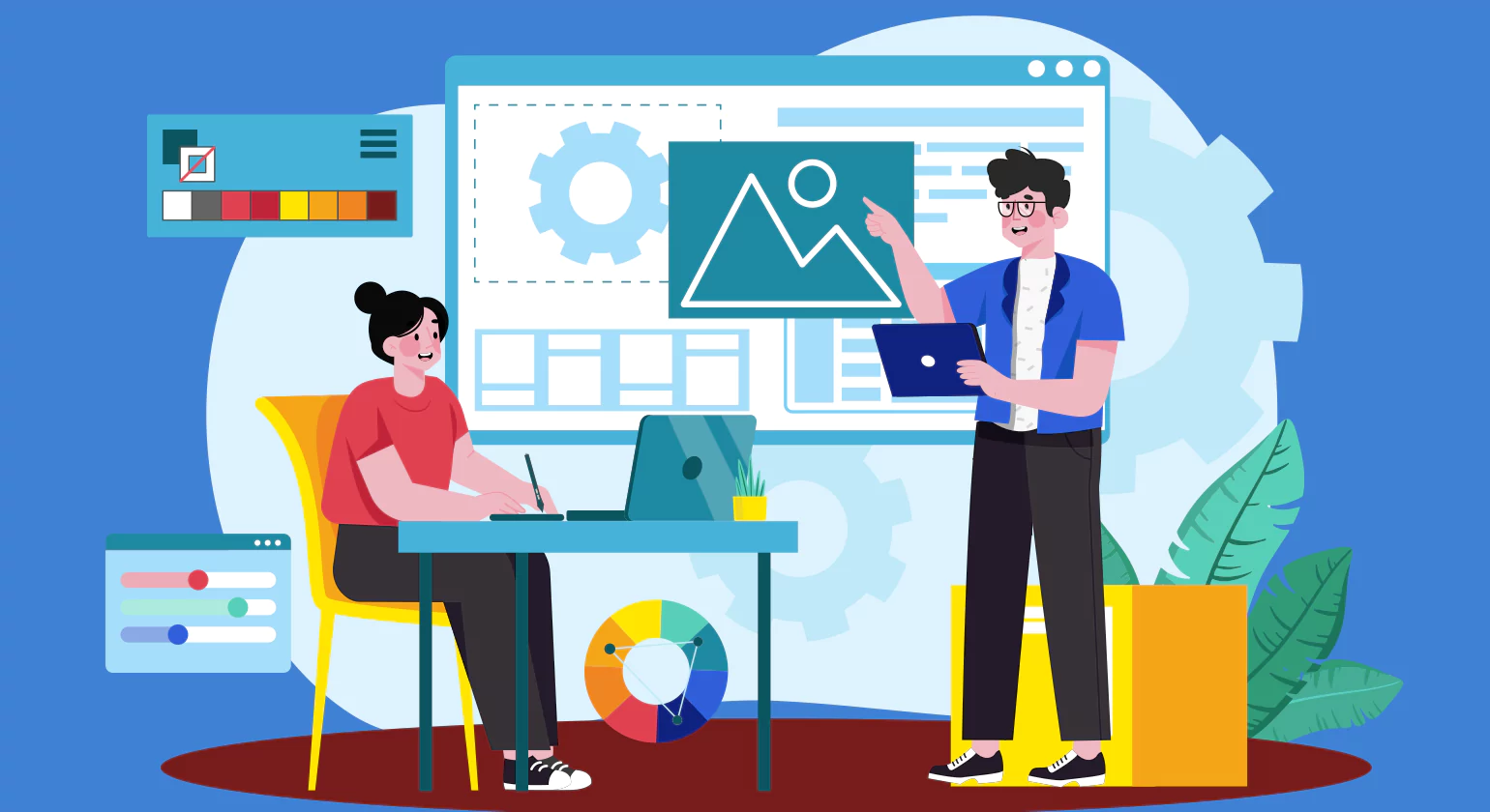 Examples of Online Graphic Design Services​