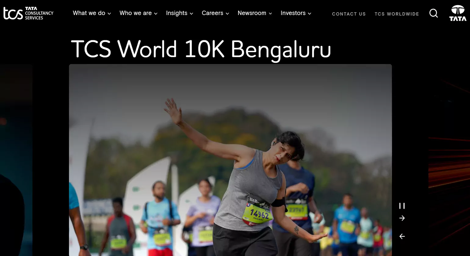 9. TCS – Tata Consultancy Services