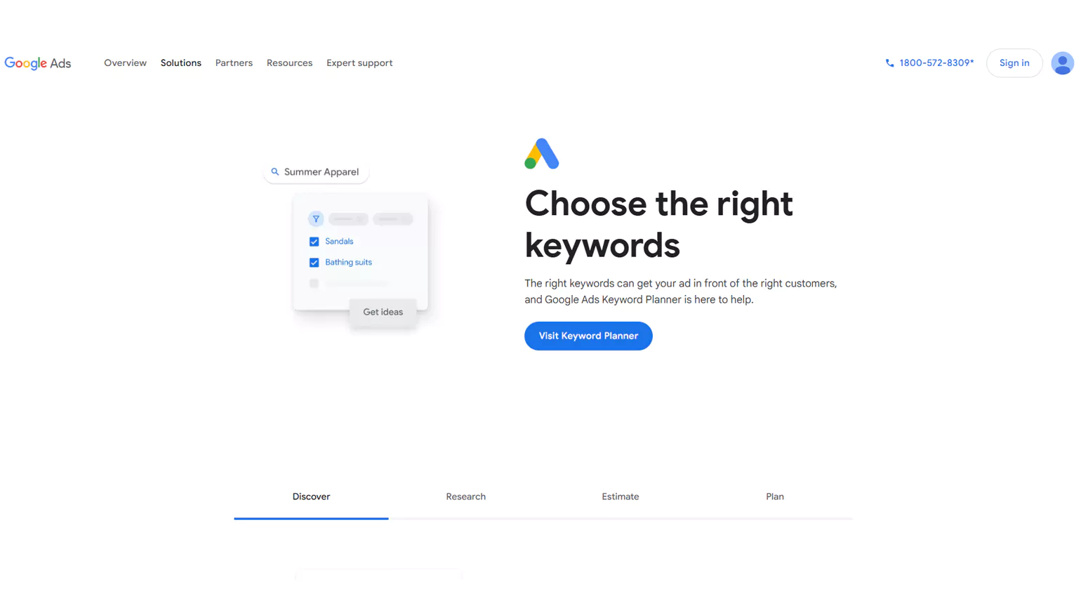 Google Keyword Planner