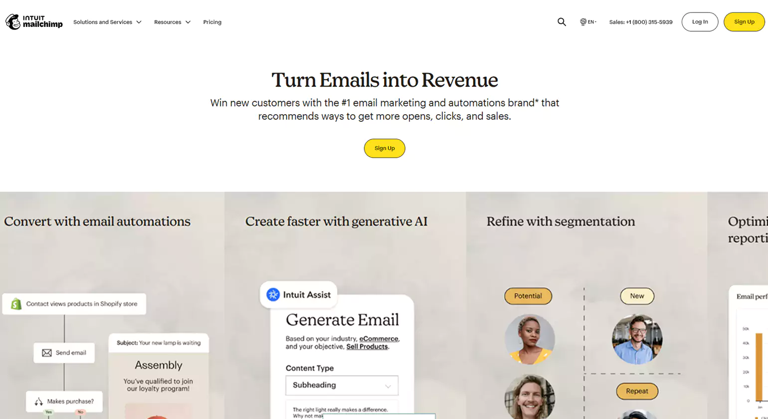 Mailchimp - eCommerce email marketing platform