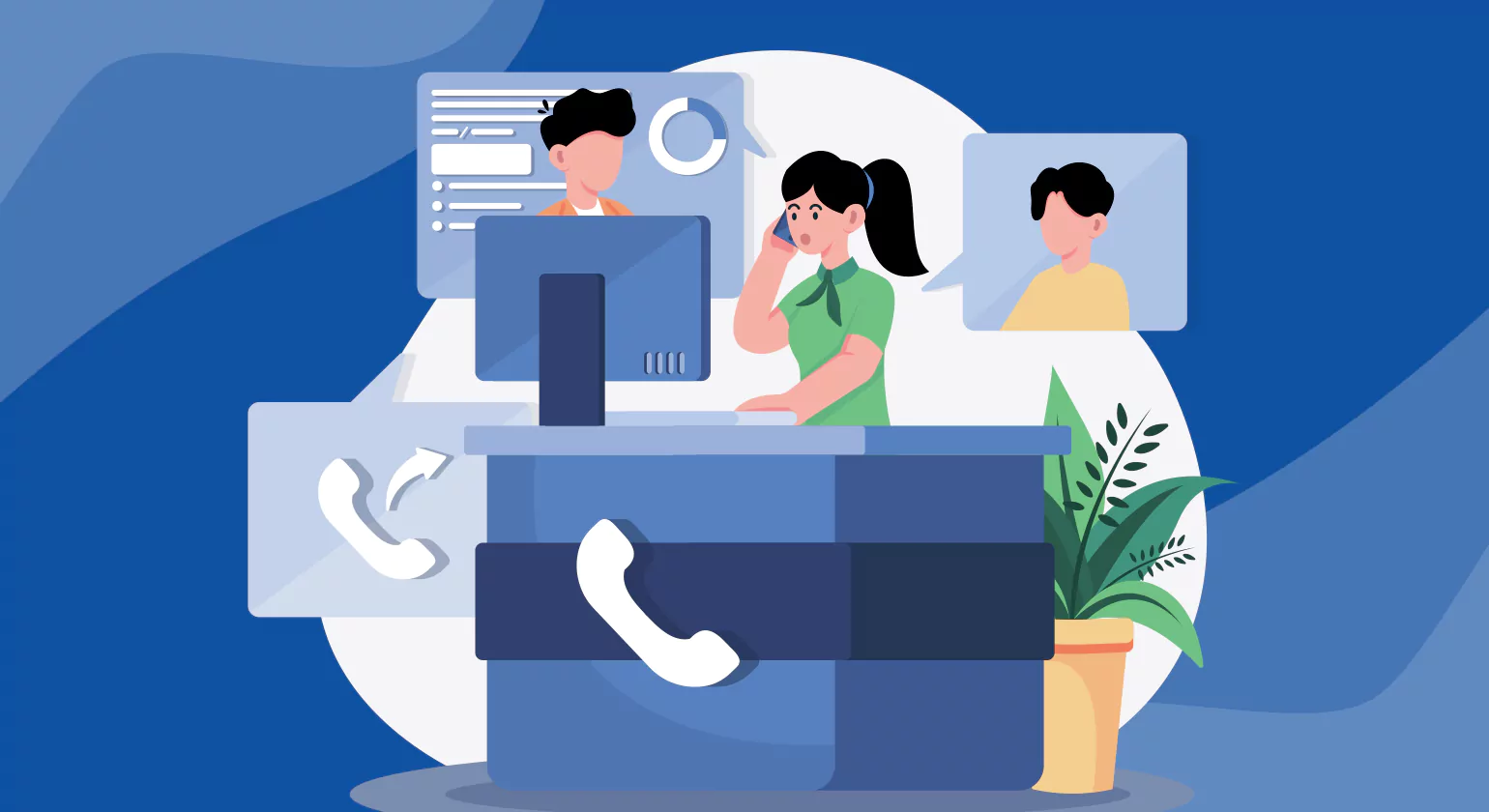 Advance your organization with virtual front desk