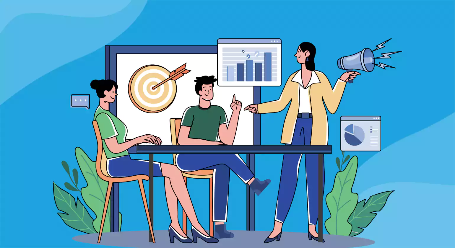 Role in a marketing team