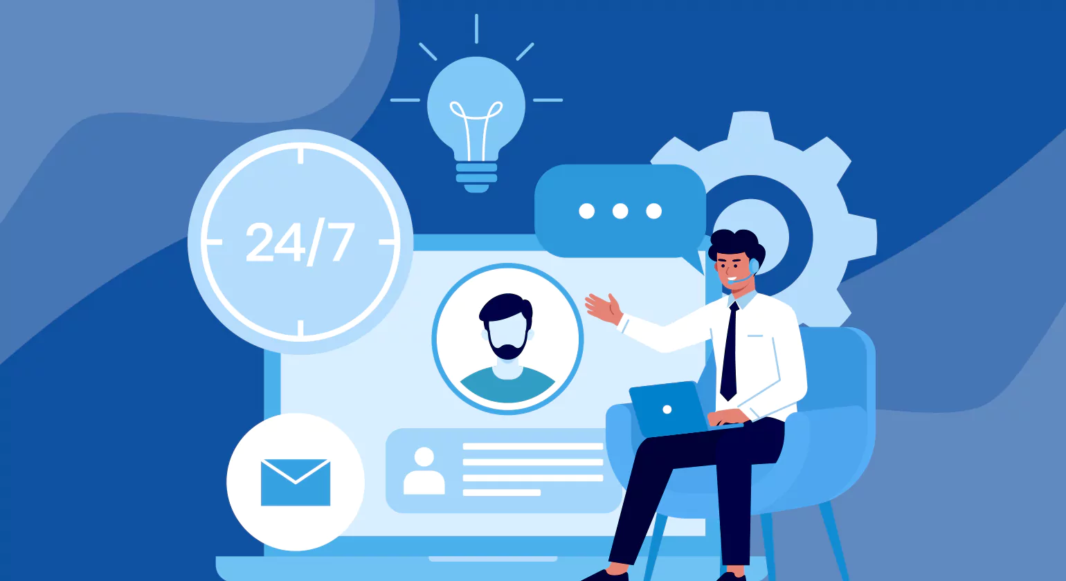 Challenges and Solutions customer service remote