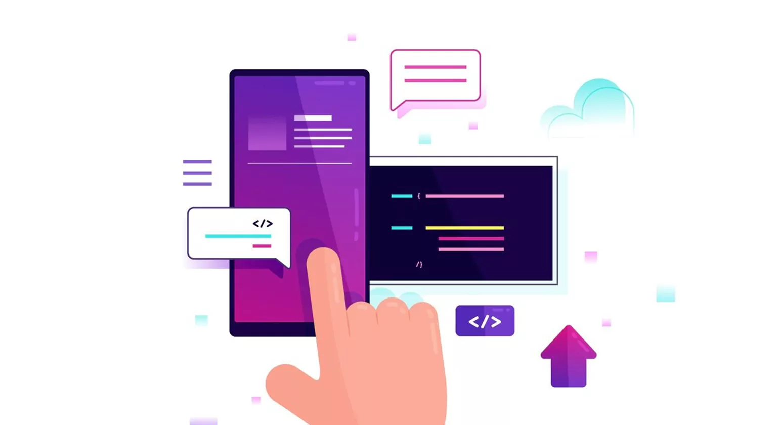 Custom web application types for business