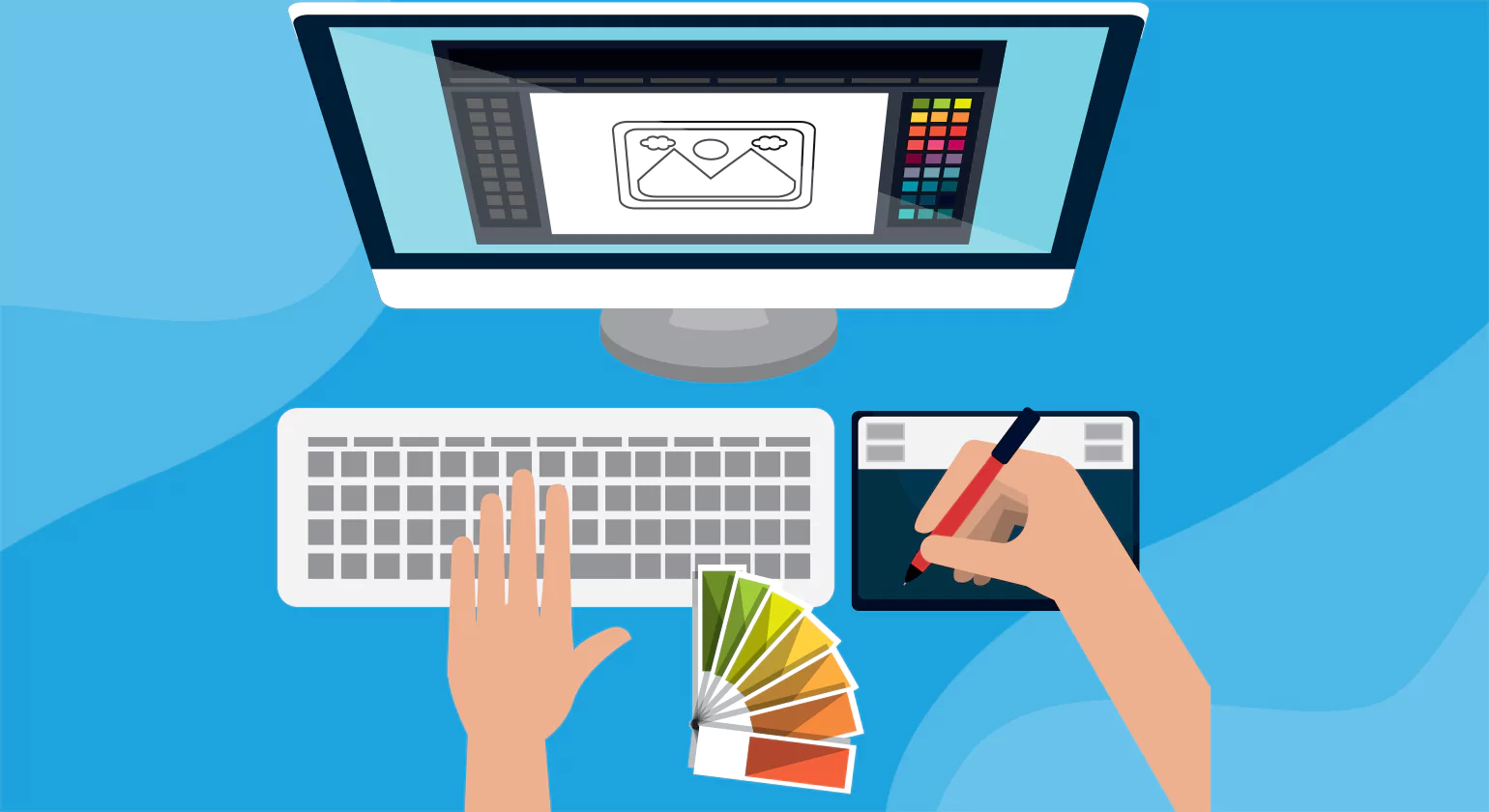 Color Scheme for Graphic Design Posters