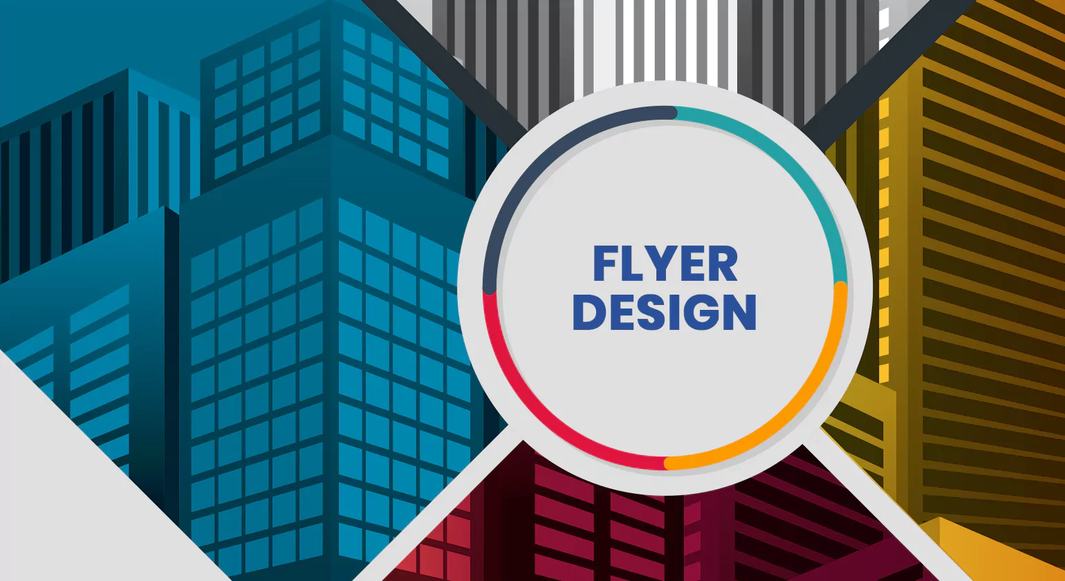 What are the features of any professional flyer design