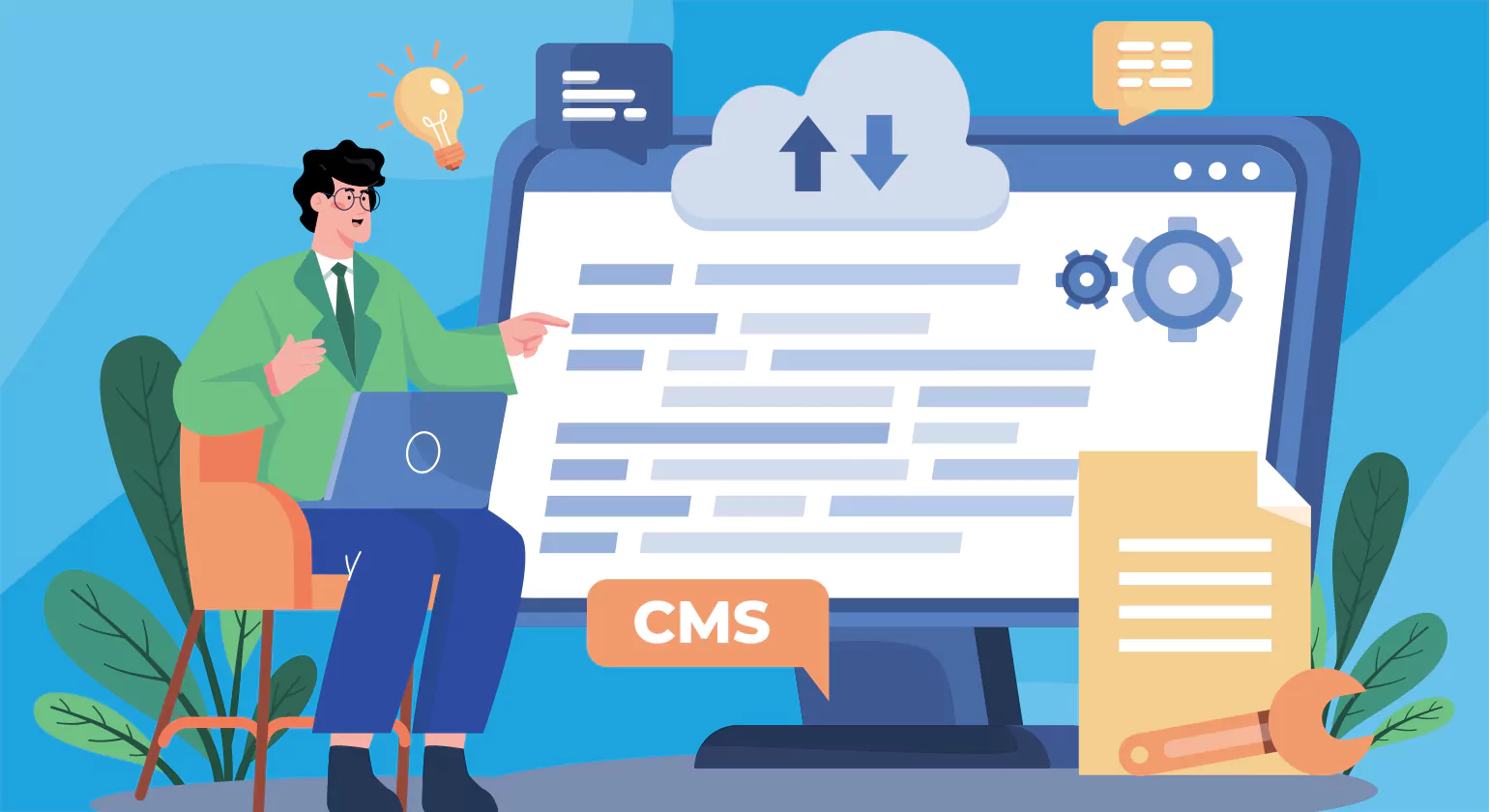 What does a Creative content manager do