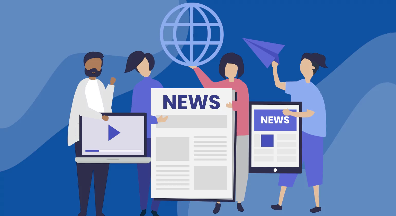 Distribute press releases featuring noteworthy announcements
