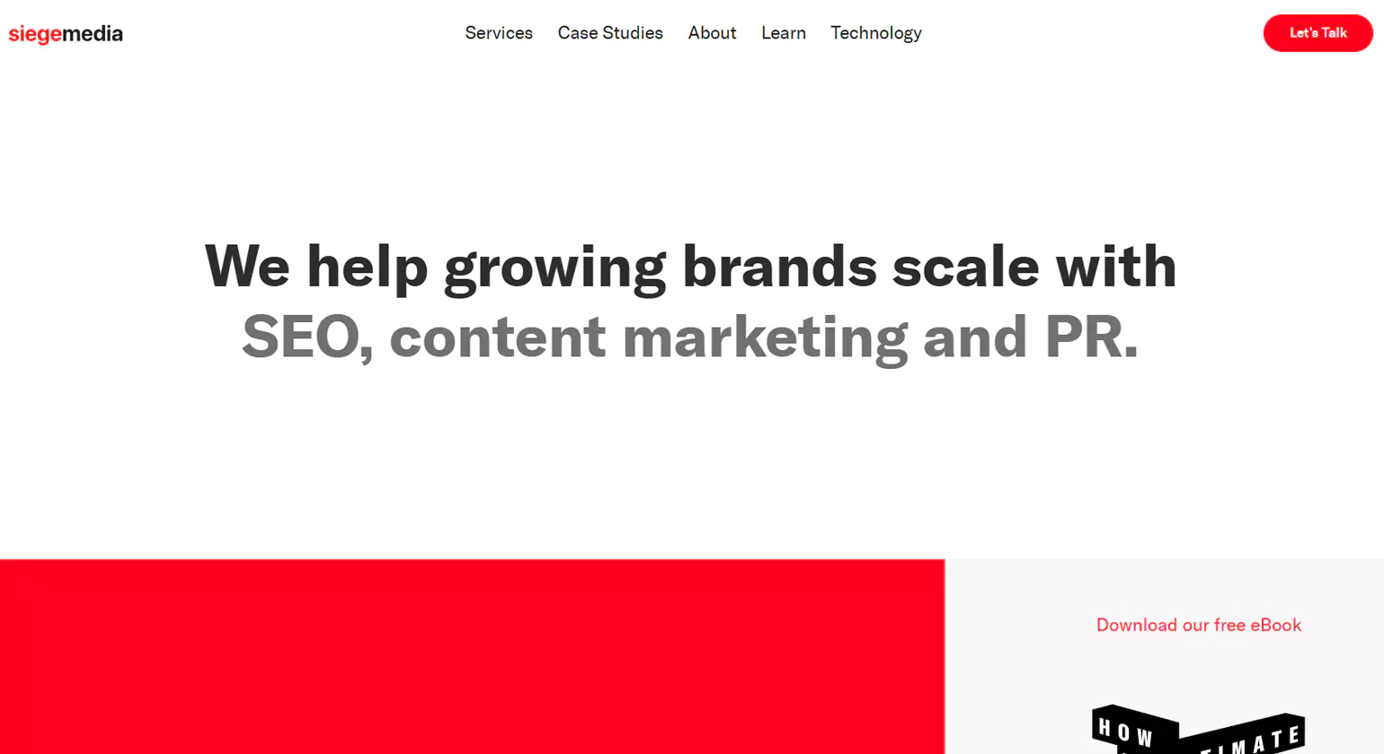 Siege Media- Link Building Services