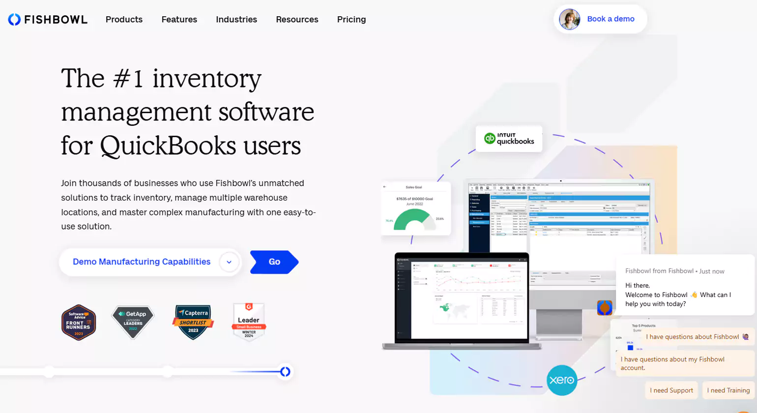 Fishbowl- inventory management services