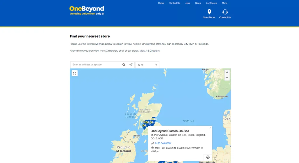 one beyond