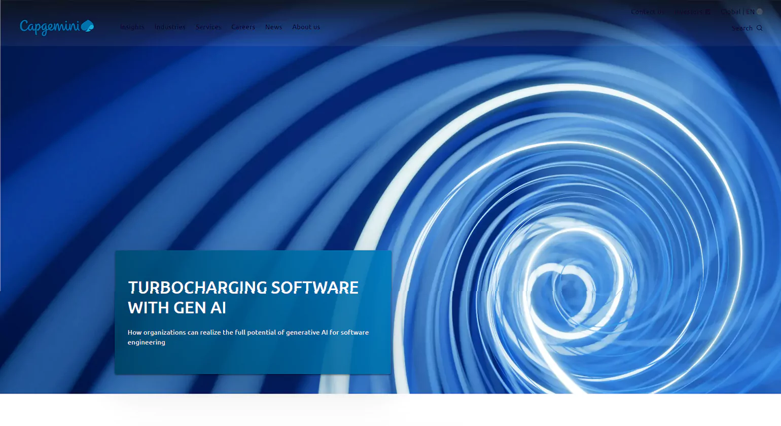 Capgemini - business technology solutions