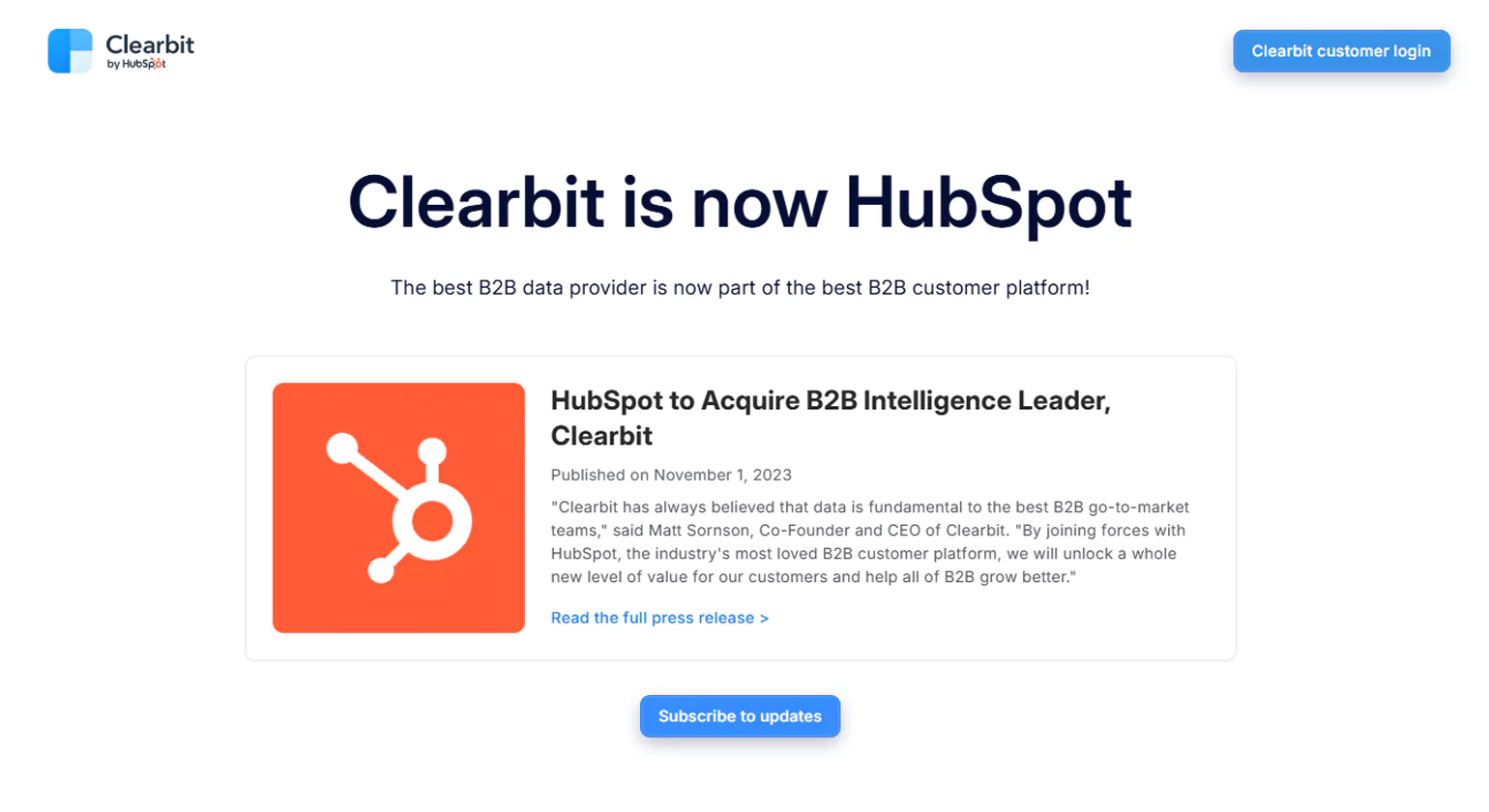 Clearbit