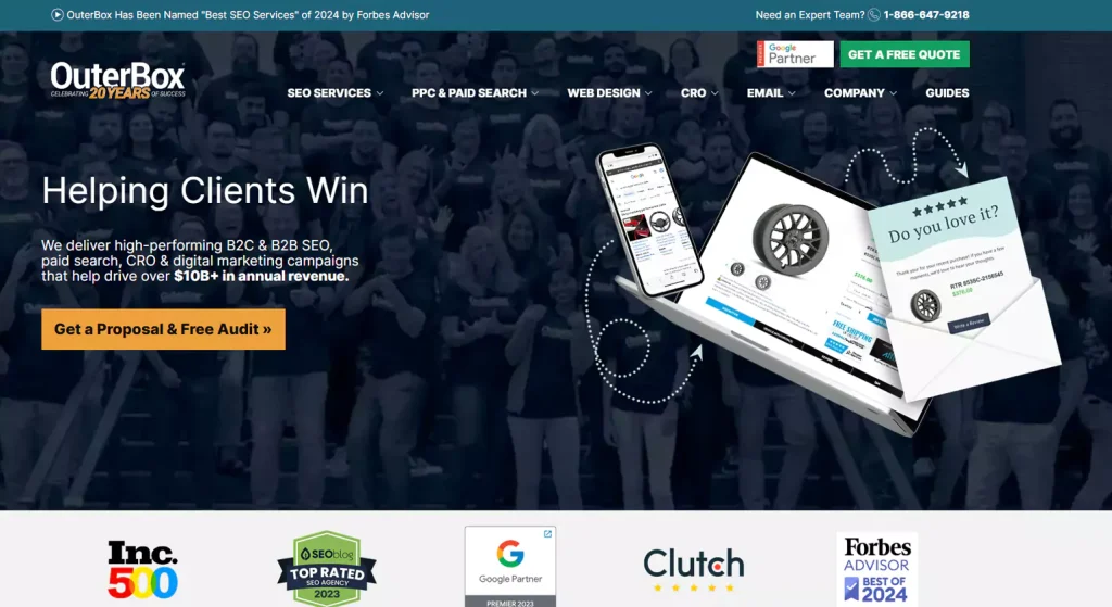 OuterBox best website maintenance companies