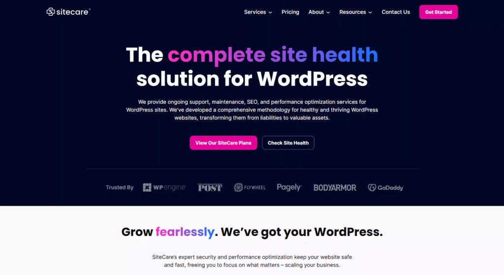 best website maintenance companies