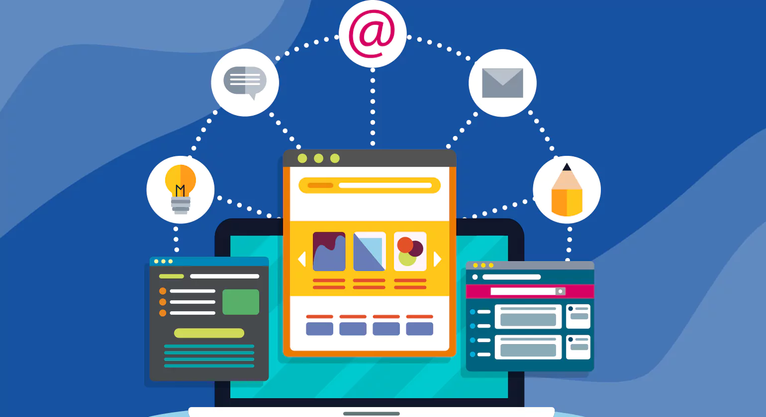 Tools and Technologies for interactive website design