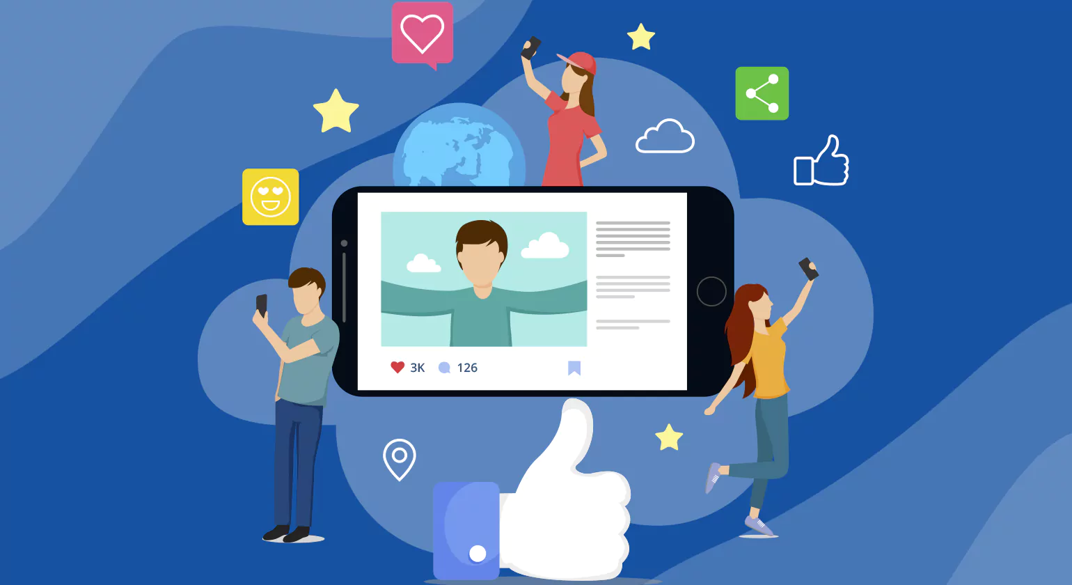 Popular social media advertising Platform