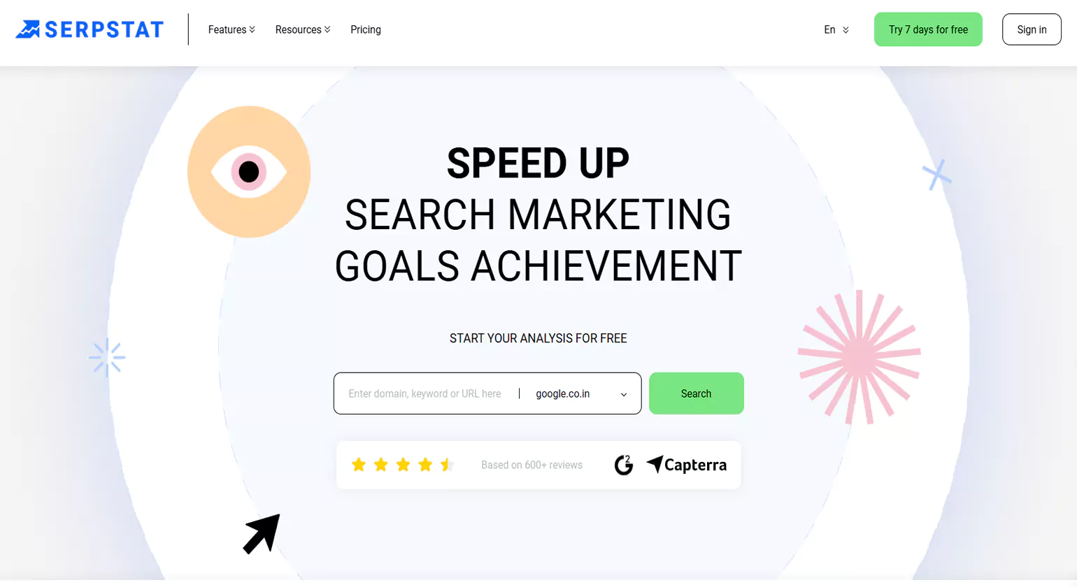 SERPstat SaaS SEO Tools