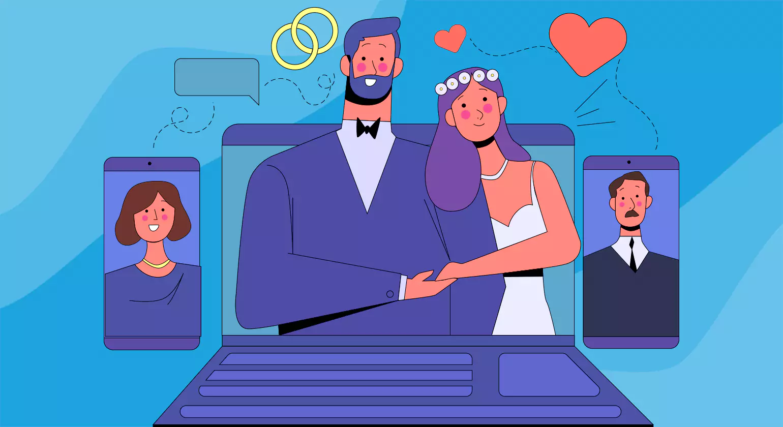 What is virtual wedding planning