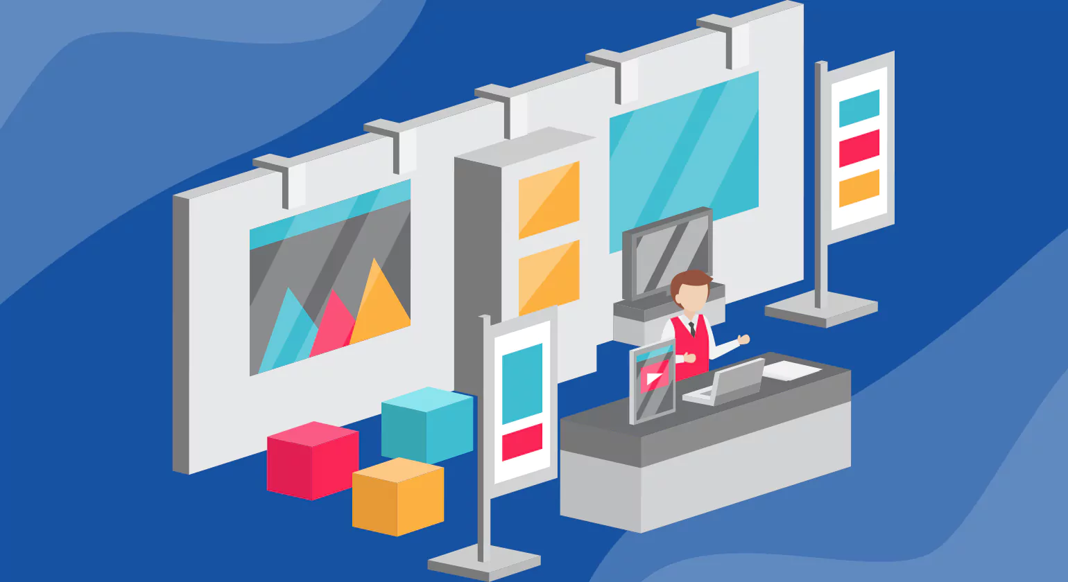 Key Components of Digital Banner Displays