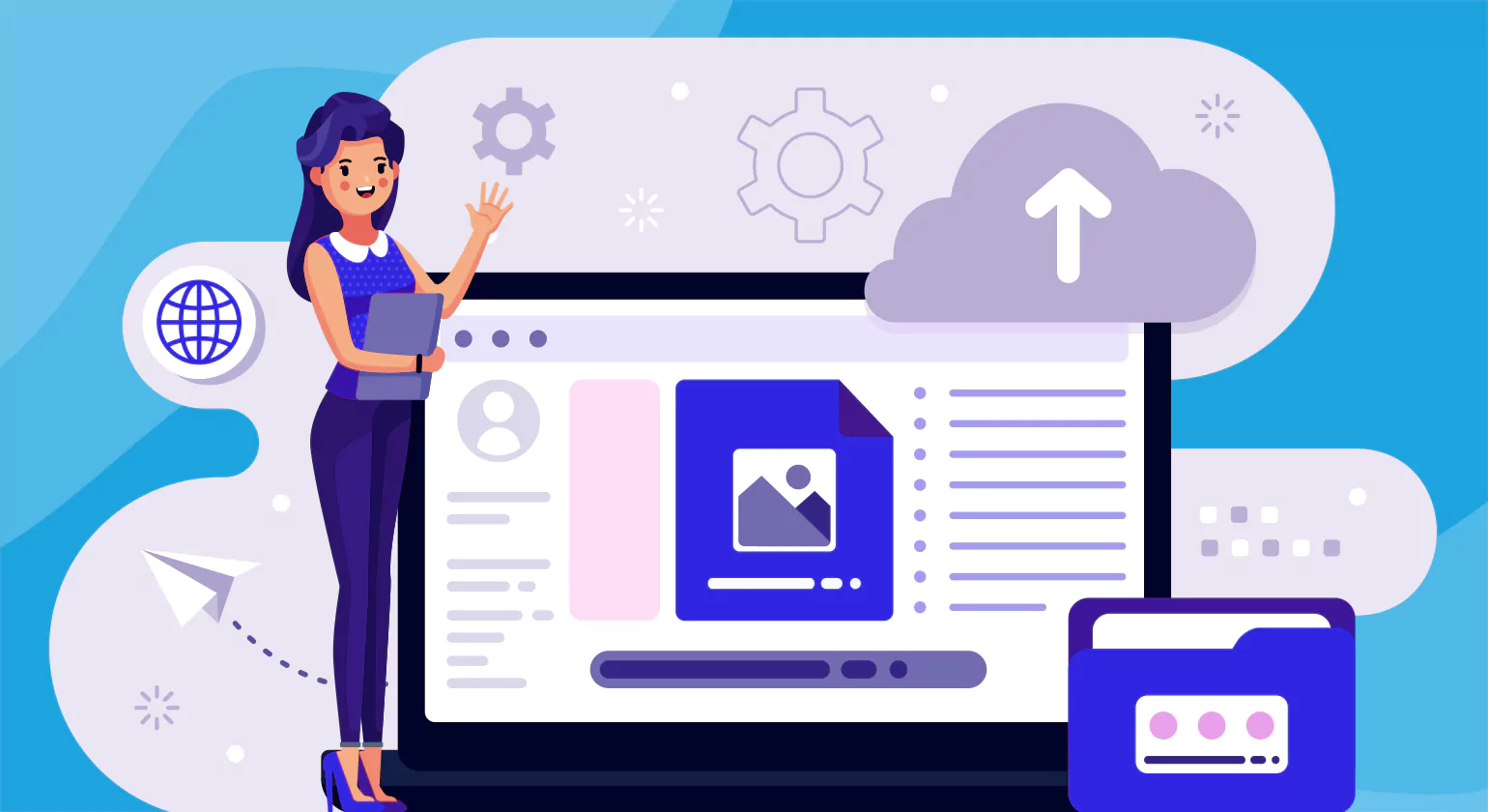 What are the benefits of cloud content management software