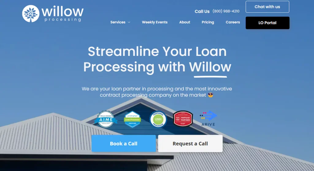 Willow Processing Mortgage Processing Companies