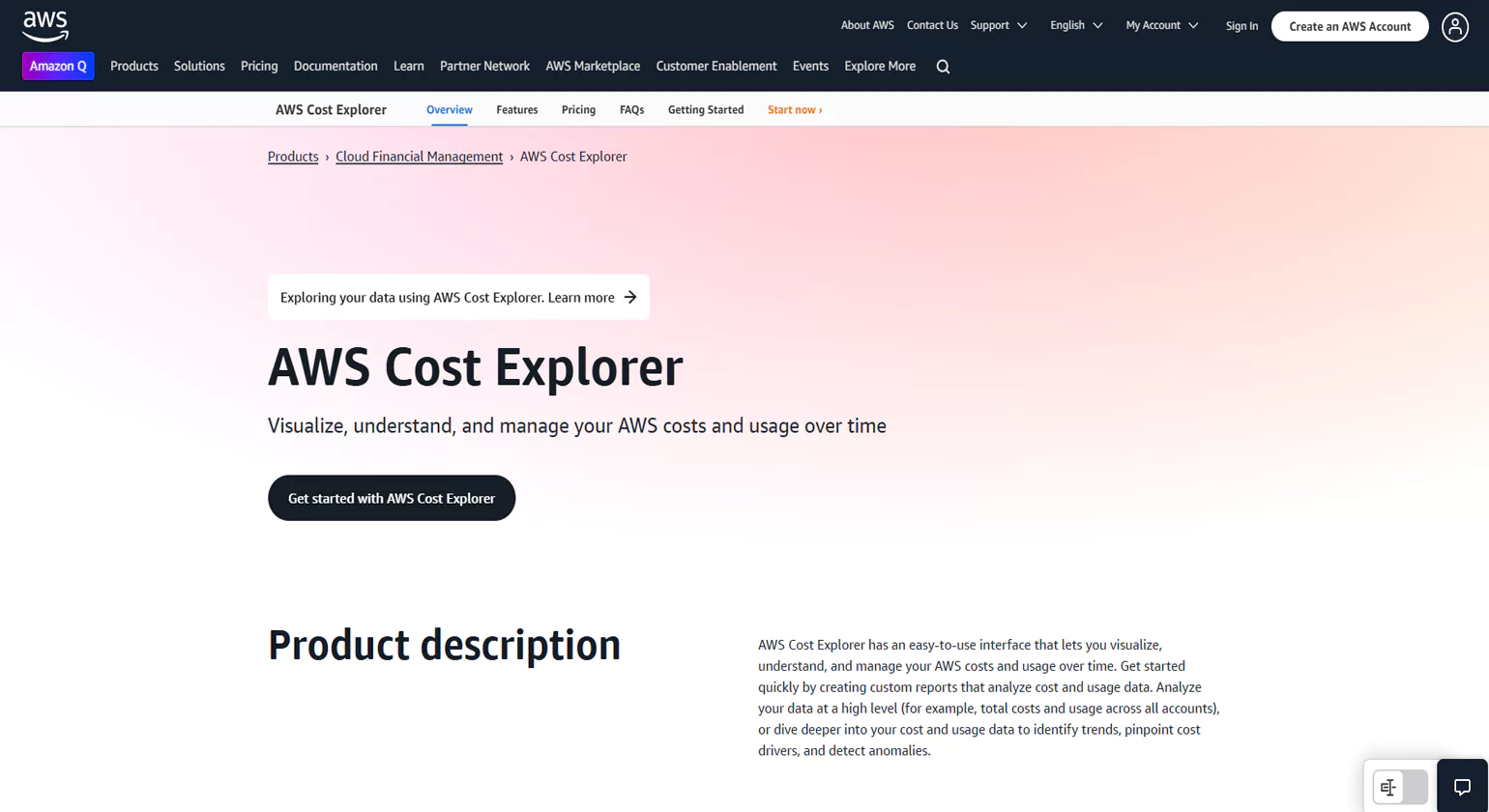 AWS Cost Explorer