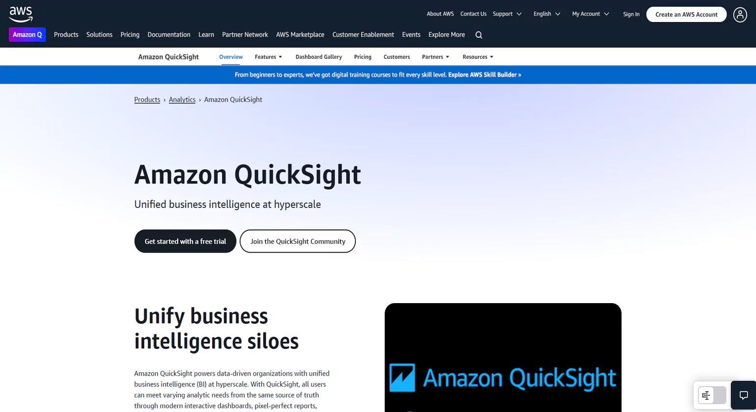 Amazon QuickSight