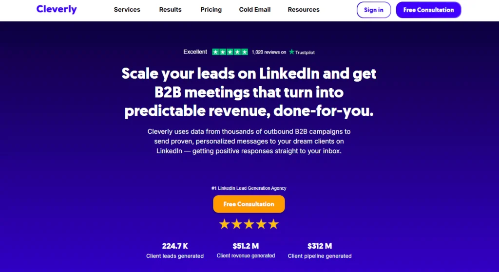 Cleverly – LinkedIn Branding and B2B Lead Generation