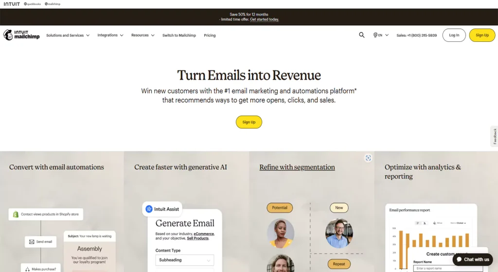 Mailchimp Marketing Tools for Startups