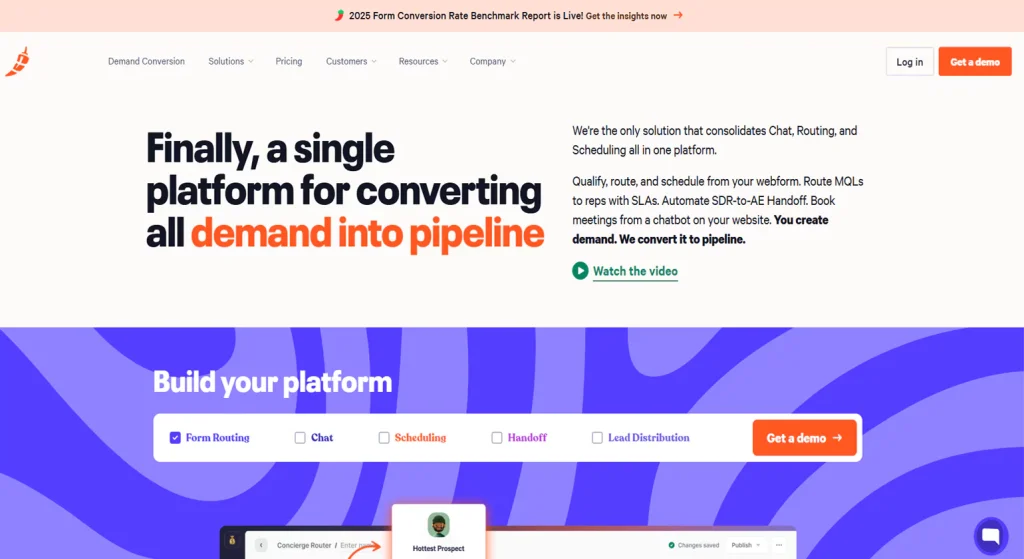 Chili Piper Lead Qualification Tools