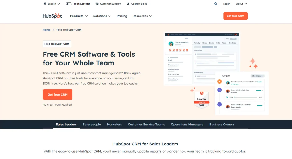 HubSpot CRM
