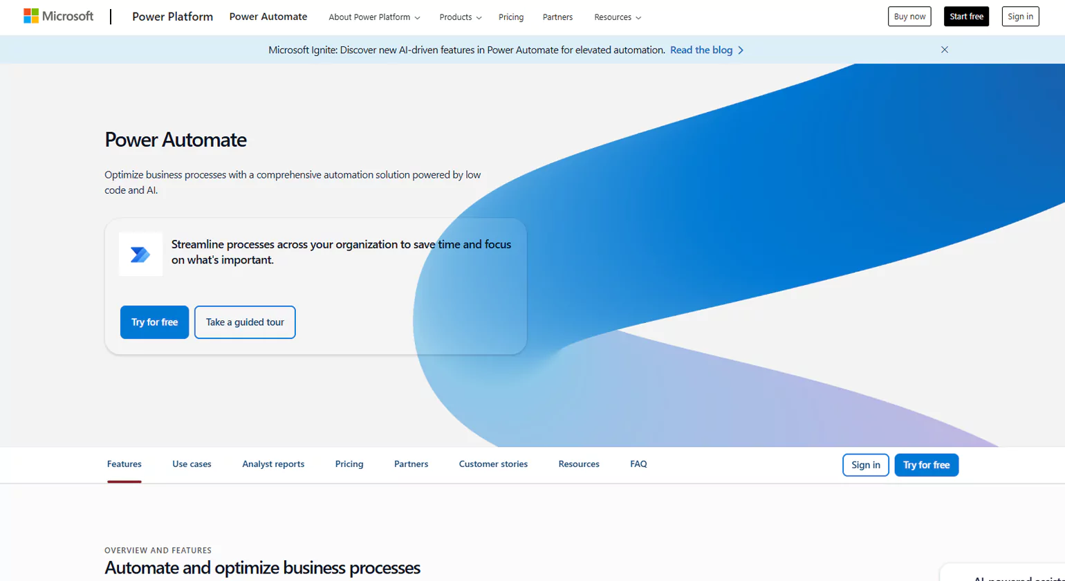 Microsoft Power Automate