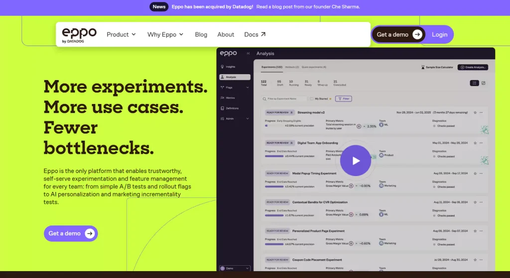 Eppo Company Homepage