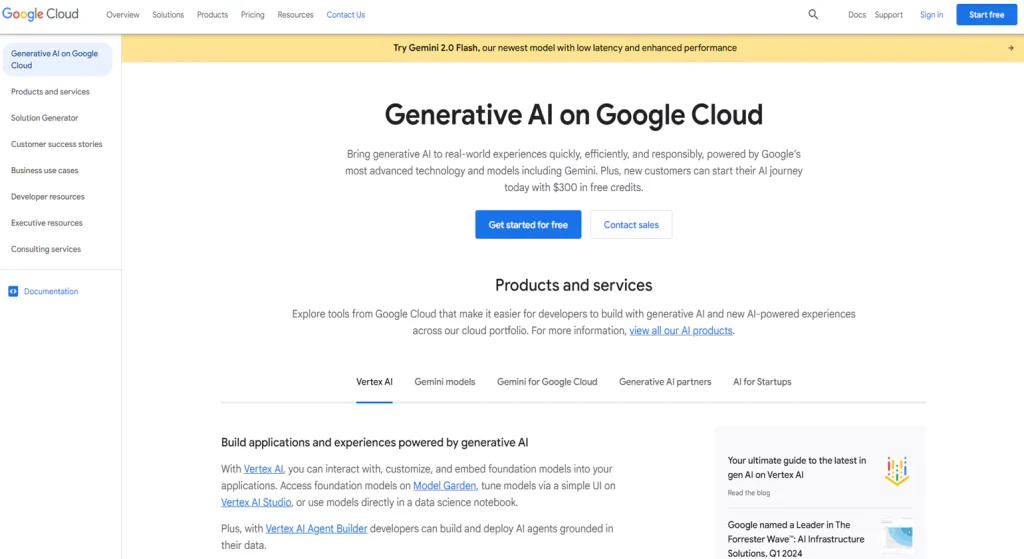 Google Cloud AI