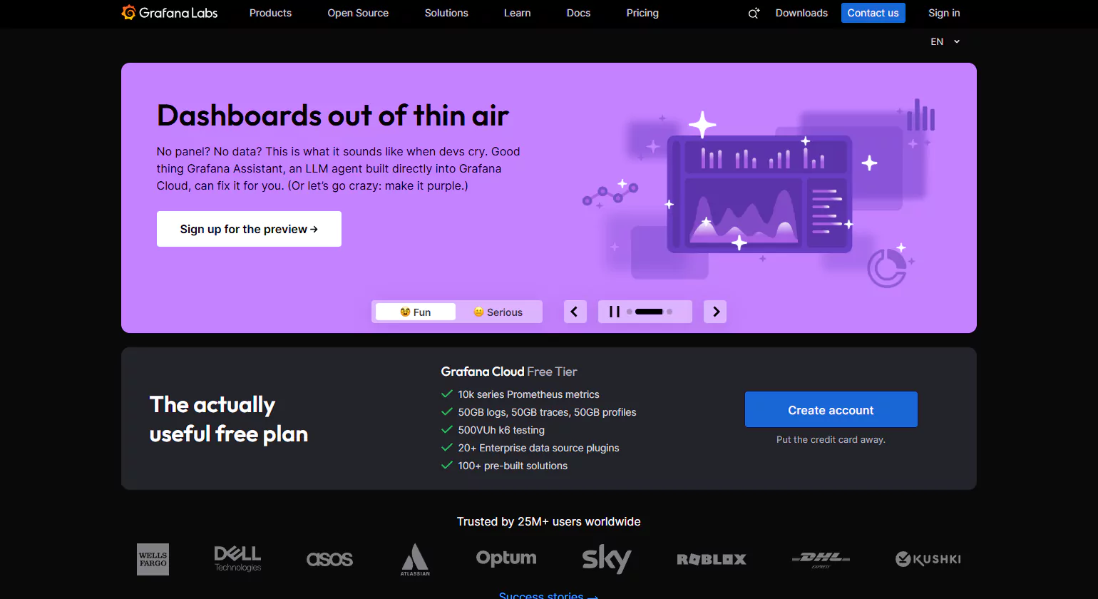 Prometheus + Grafana