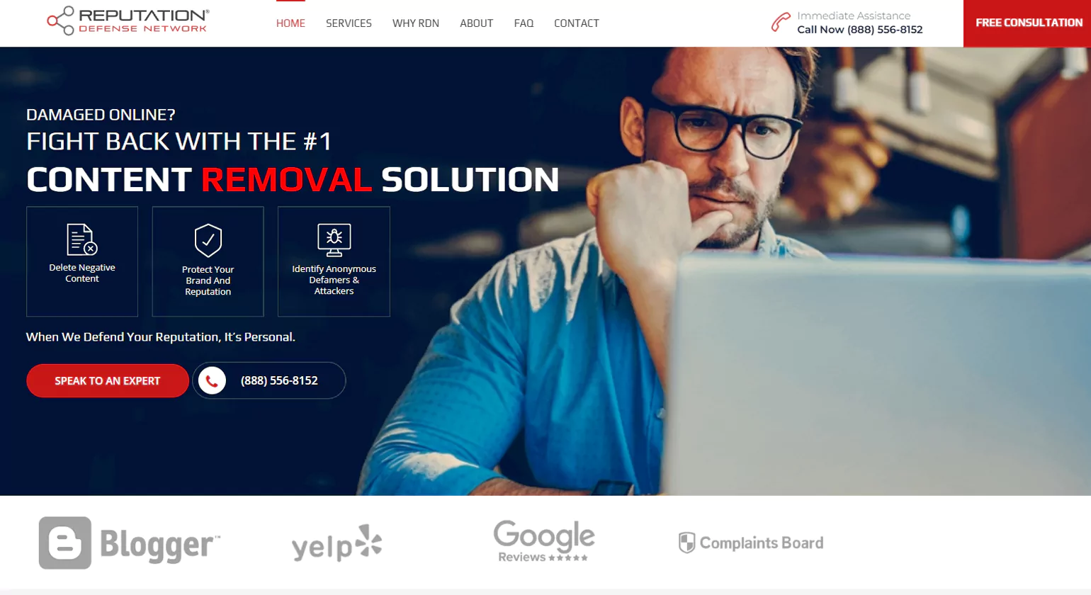 Reputation Defense Network