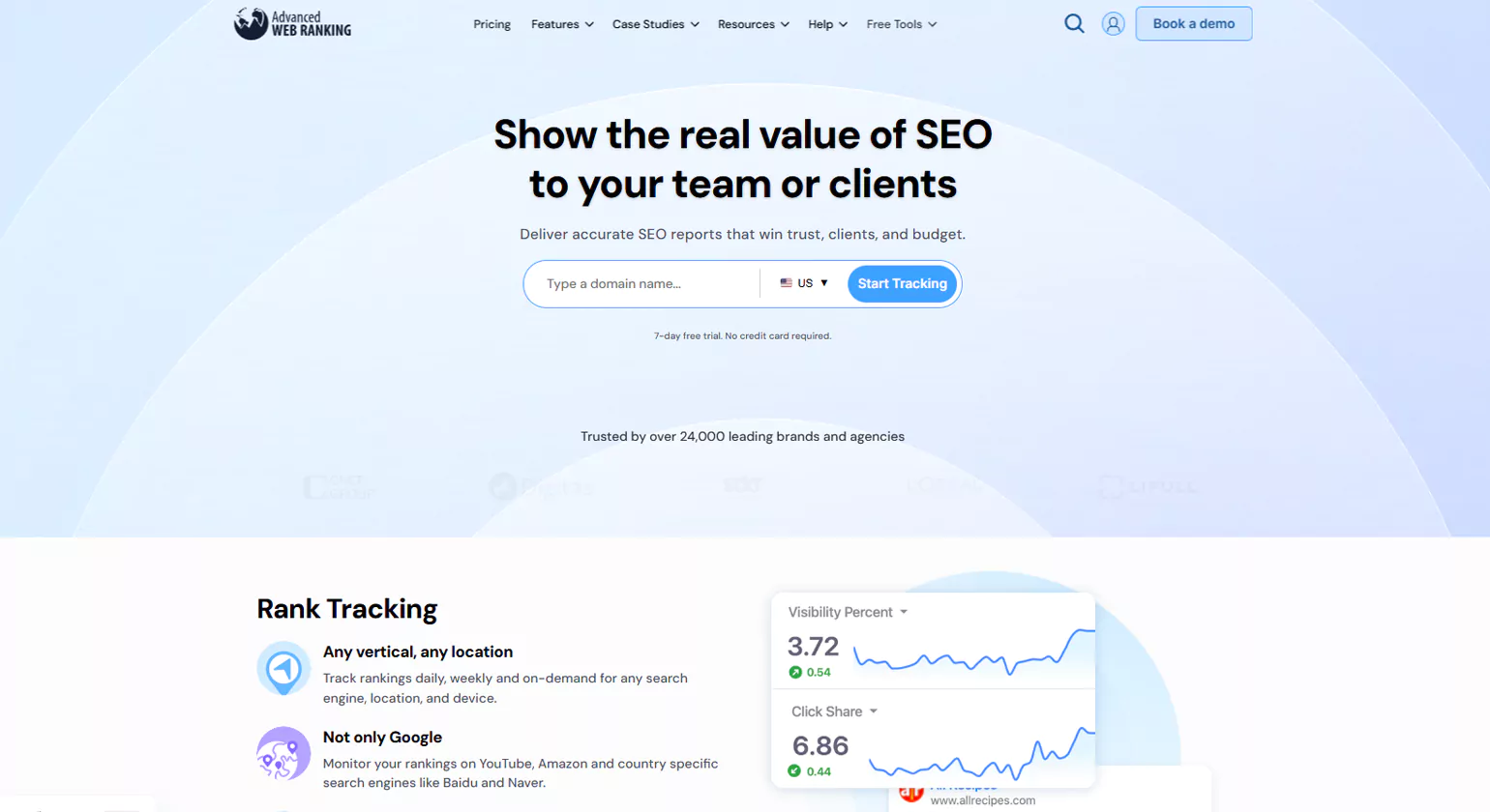 Advanced Web Ranking