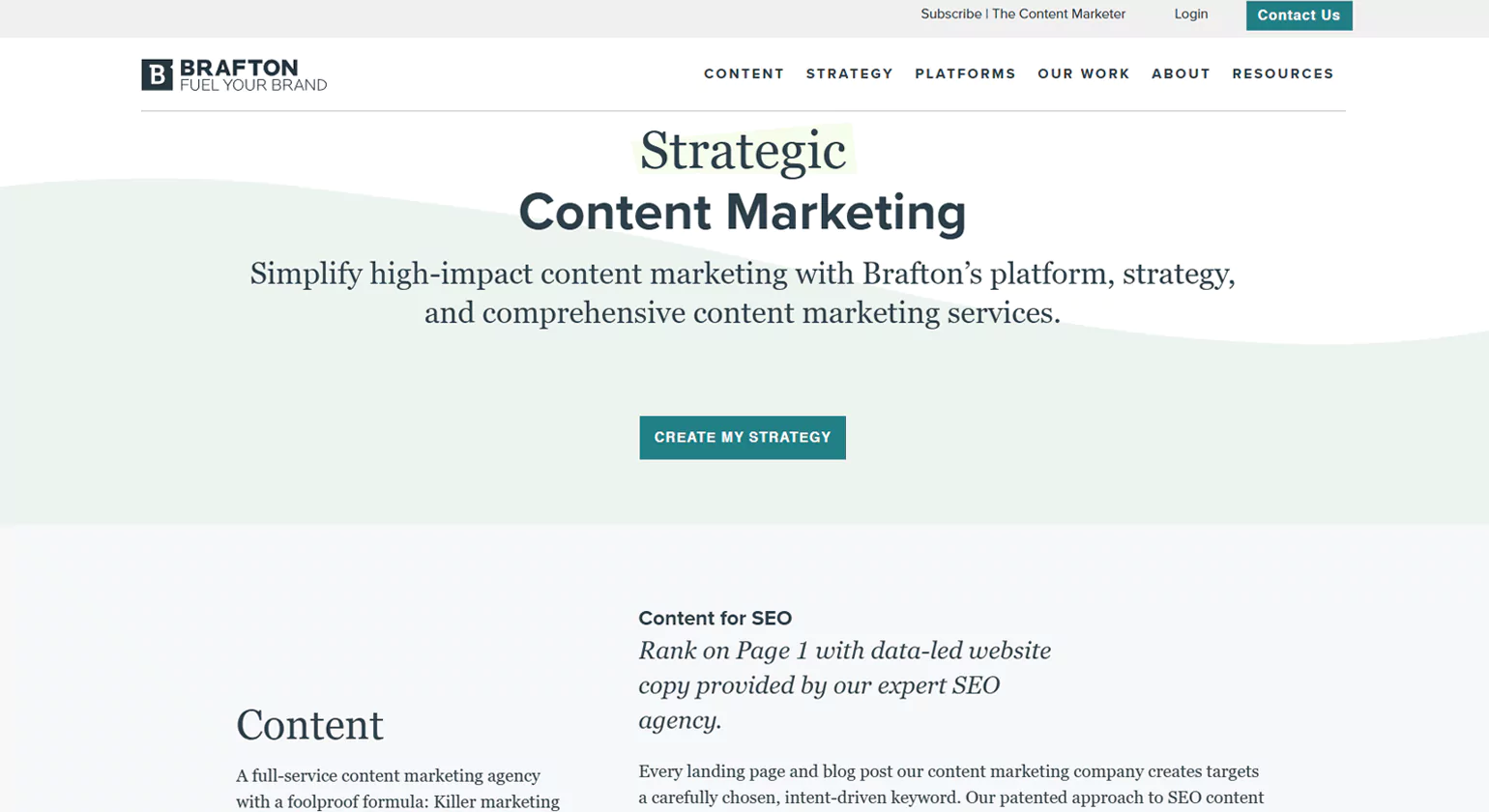 10. Brafton — Comprehensive Multi-Format Content Services