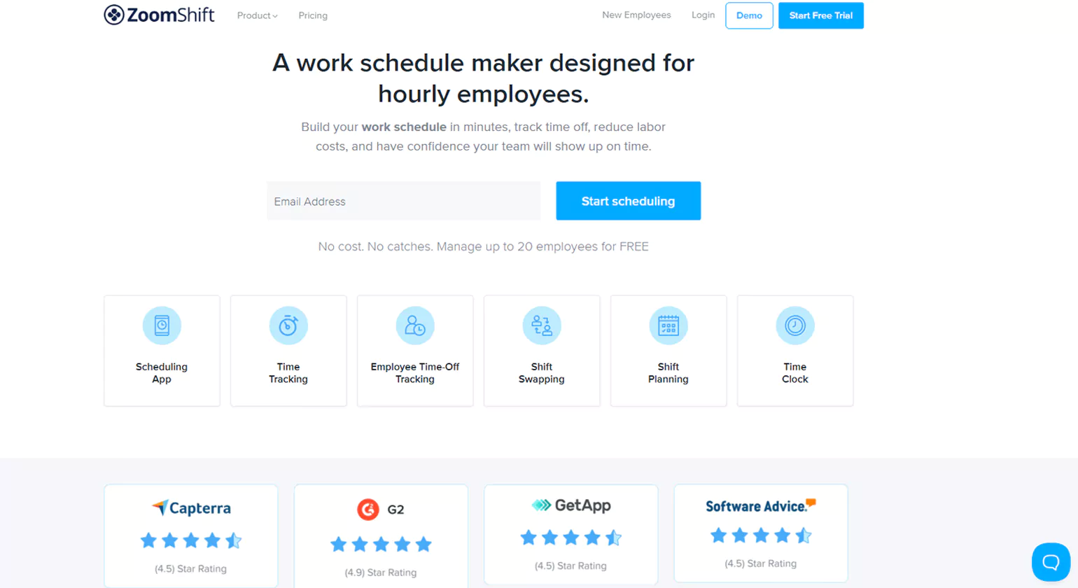 ZoomShift – Ideal for Employee Schedule Visibility