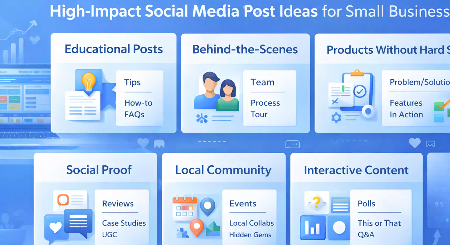 High-Impact Social Media Ideas for Small Business (That Actually Work)