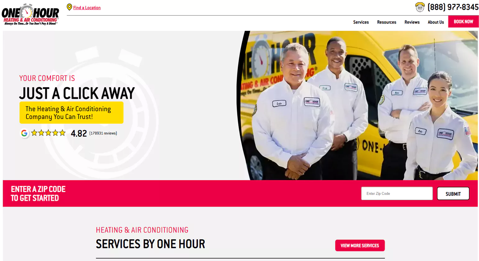 One Hour Heating & Air Conditioning