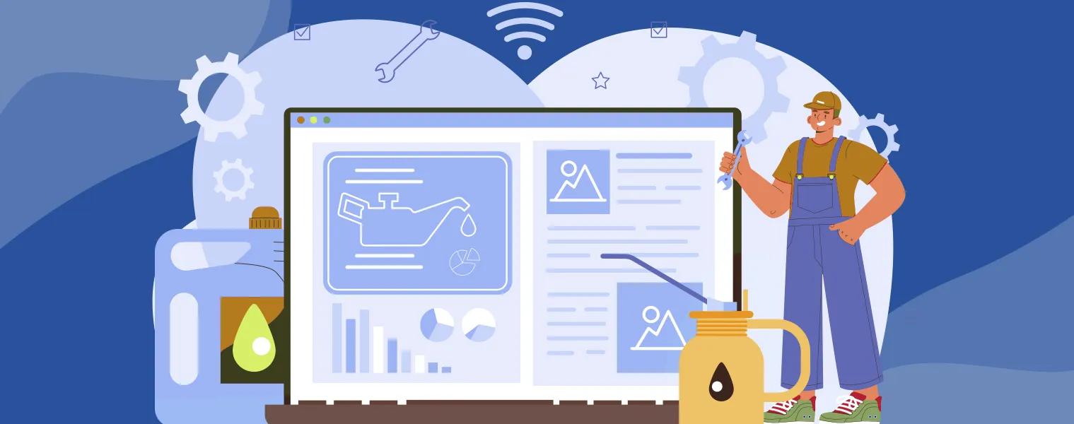 hvac website design copy