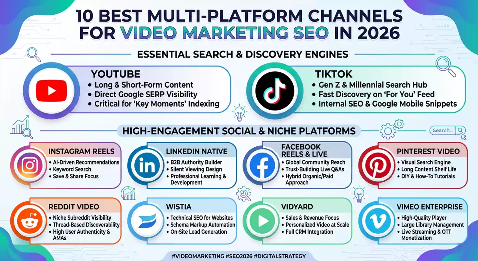10 Best Multi-Platform Channels for Video Marketing SEO in 2026
