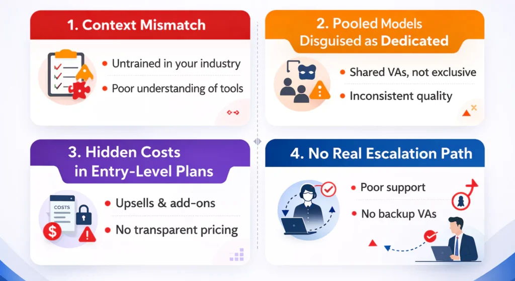 4 Risks of Using a VA Company Without Proper Vetting