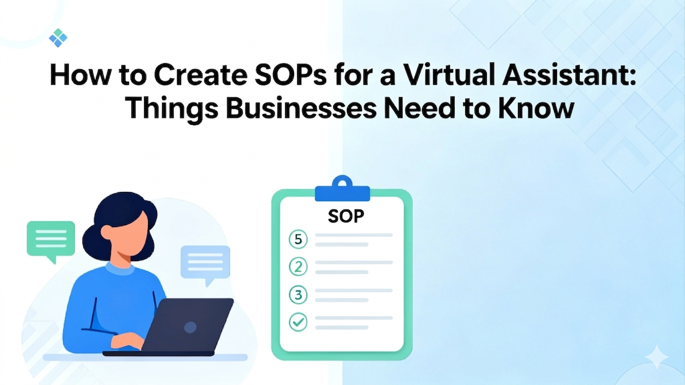 Create SOPs for a virtual assistant