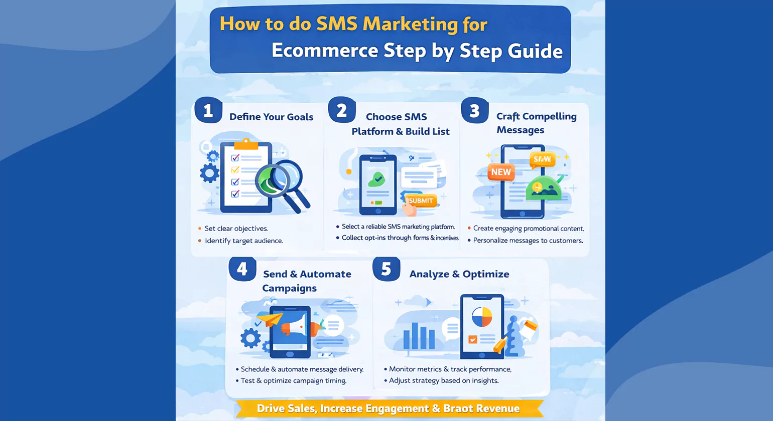 How to do SMS marketing for ecommerce Step by Step Guide