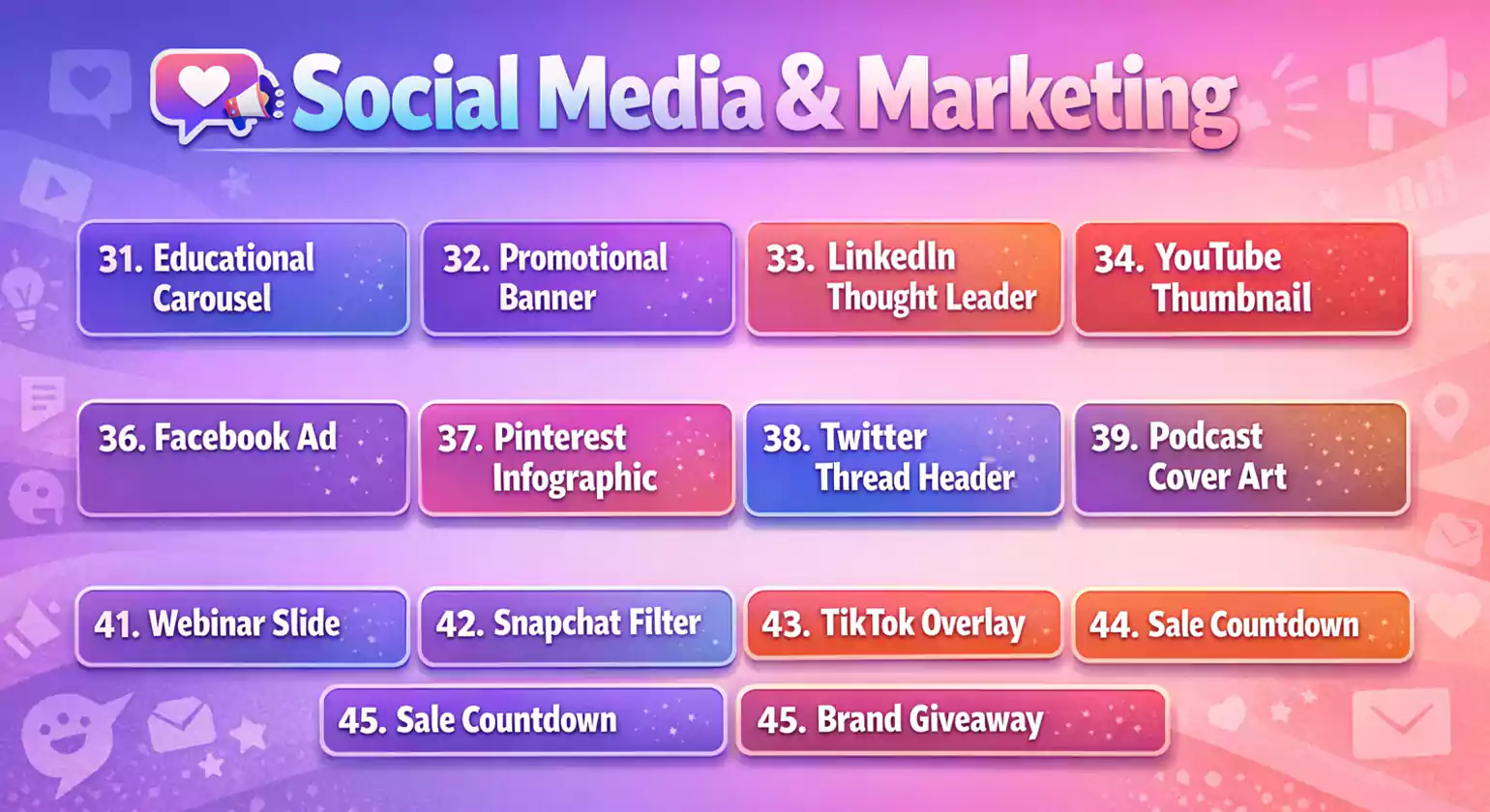 Social media & Marketing